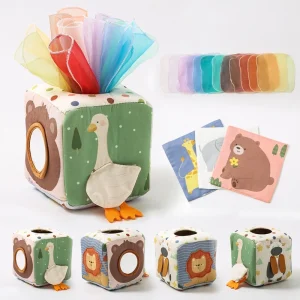 Magic Animal Tissue Box Activity Toy